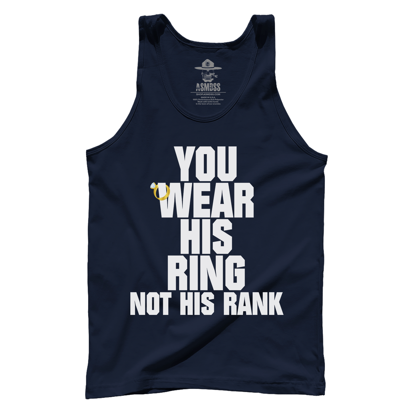 You Wear His Ring Not His Rank