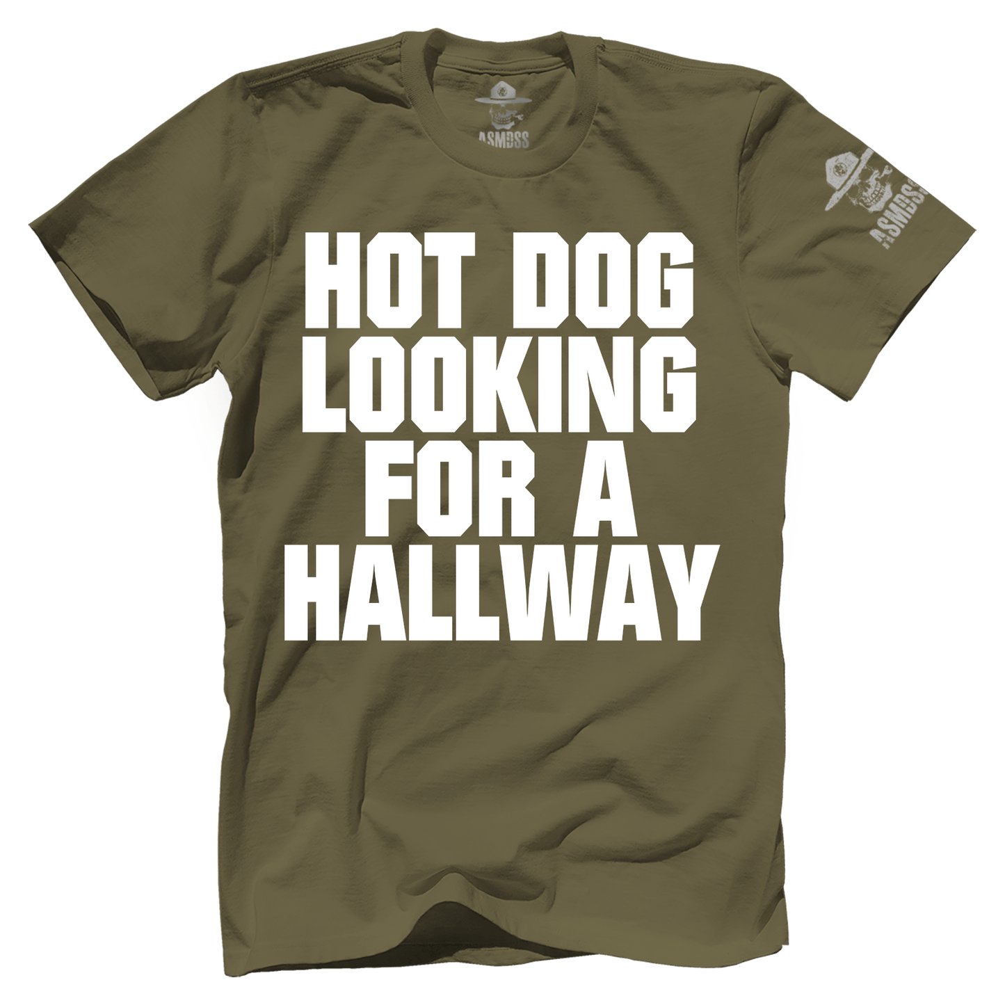 Hot Dog Looking For A Hallway