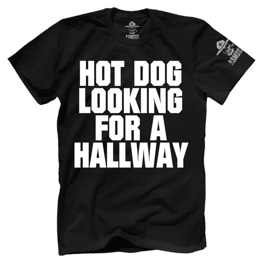 Hot Dog Looking For A Hallway