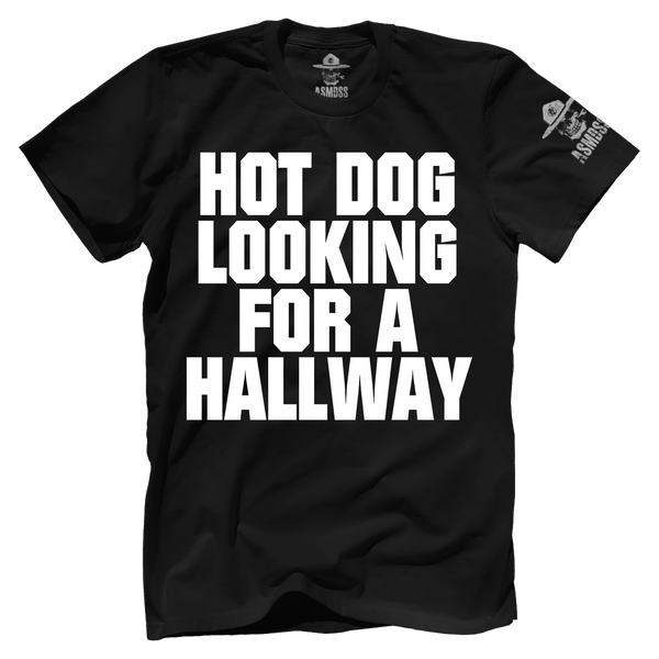 Hot Dog Looking For A Hallway