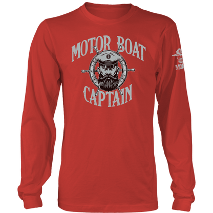 Motorboat Captain Long Sleeve