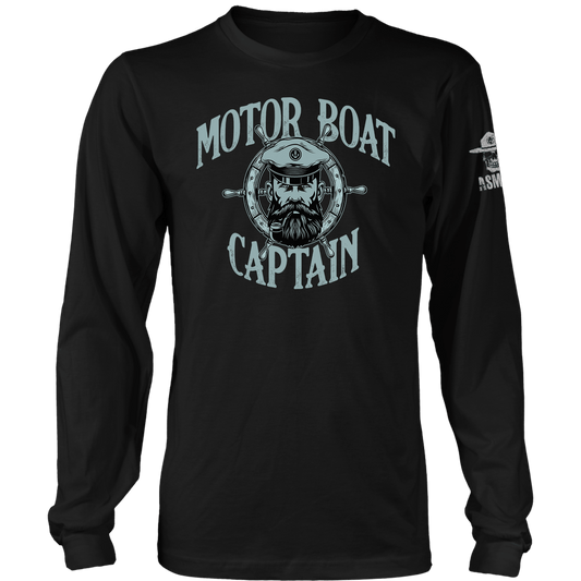 Motorboat Captain Long Sleeve
