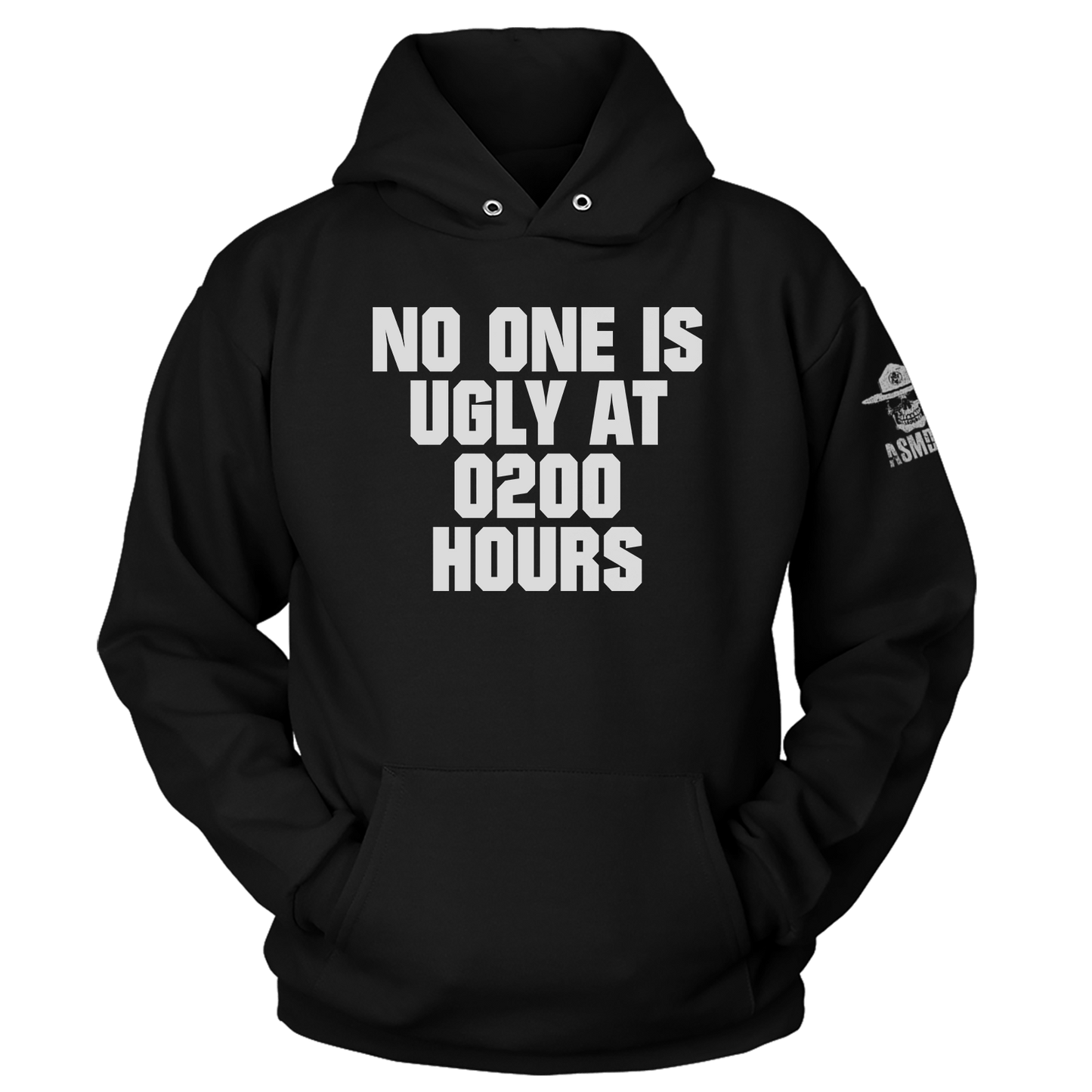 No One Is Ugly at 0200 Hoodie