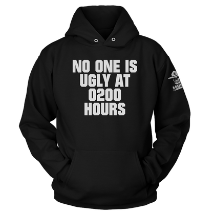 No One Is Ugly at 0200 Hoodie