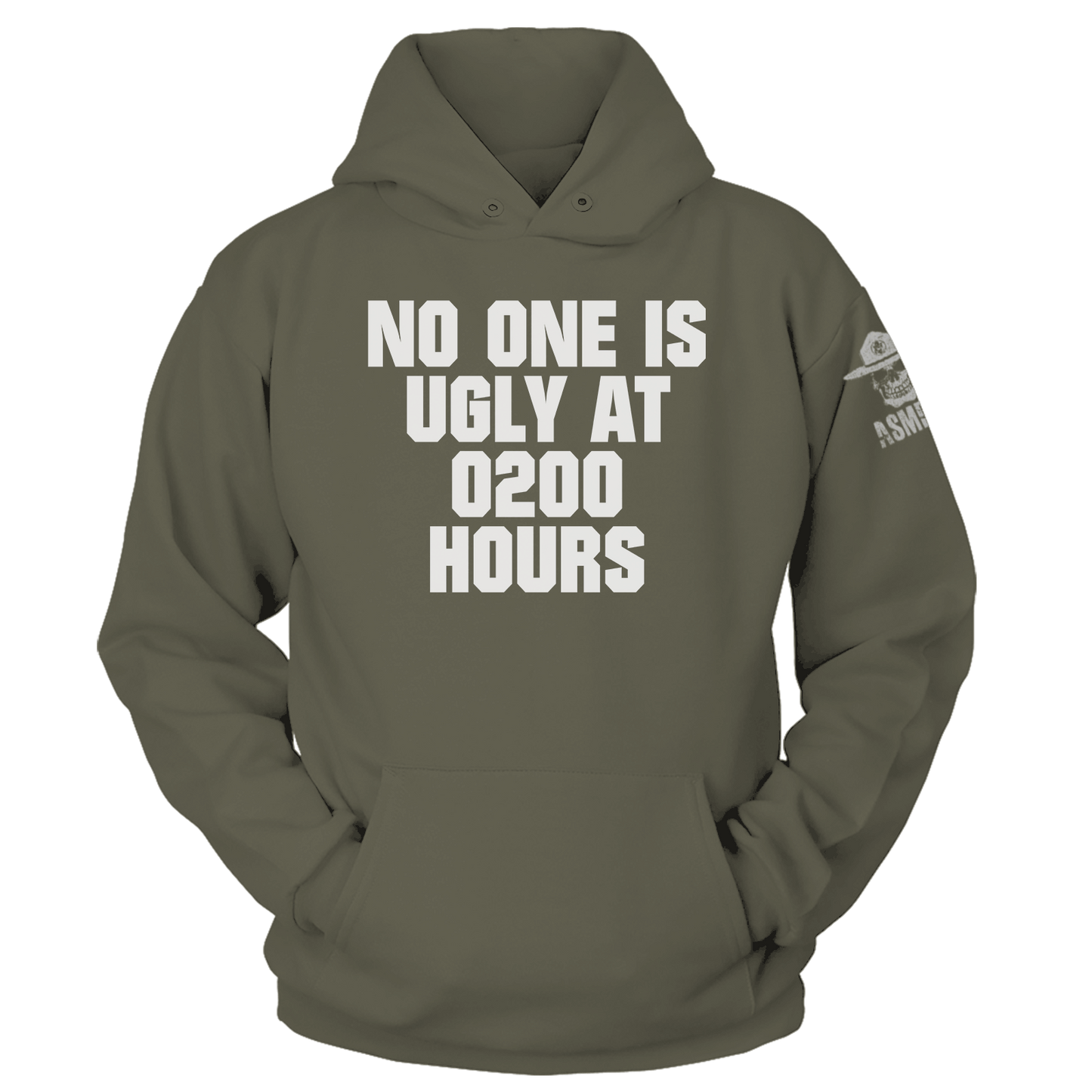 No One Is Ugly at 0200 Hoodie