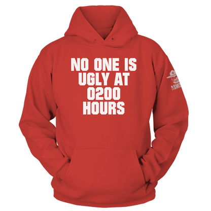 No One Is Ugly at 0200 Hoodie