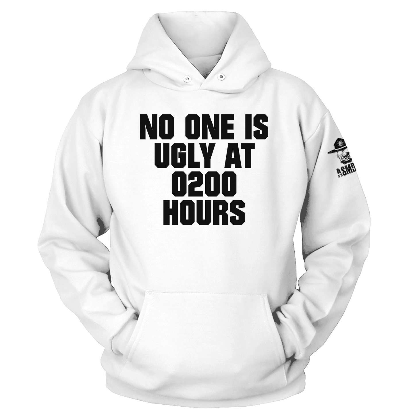 No One Is Ugly at 0200 Hoodie