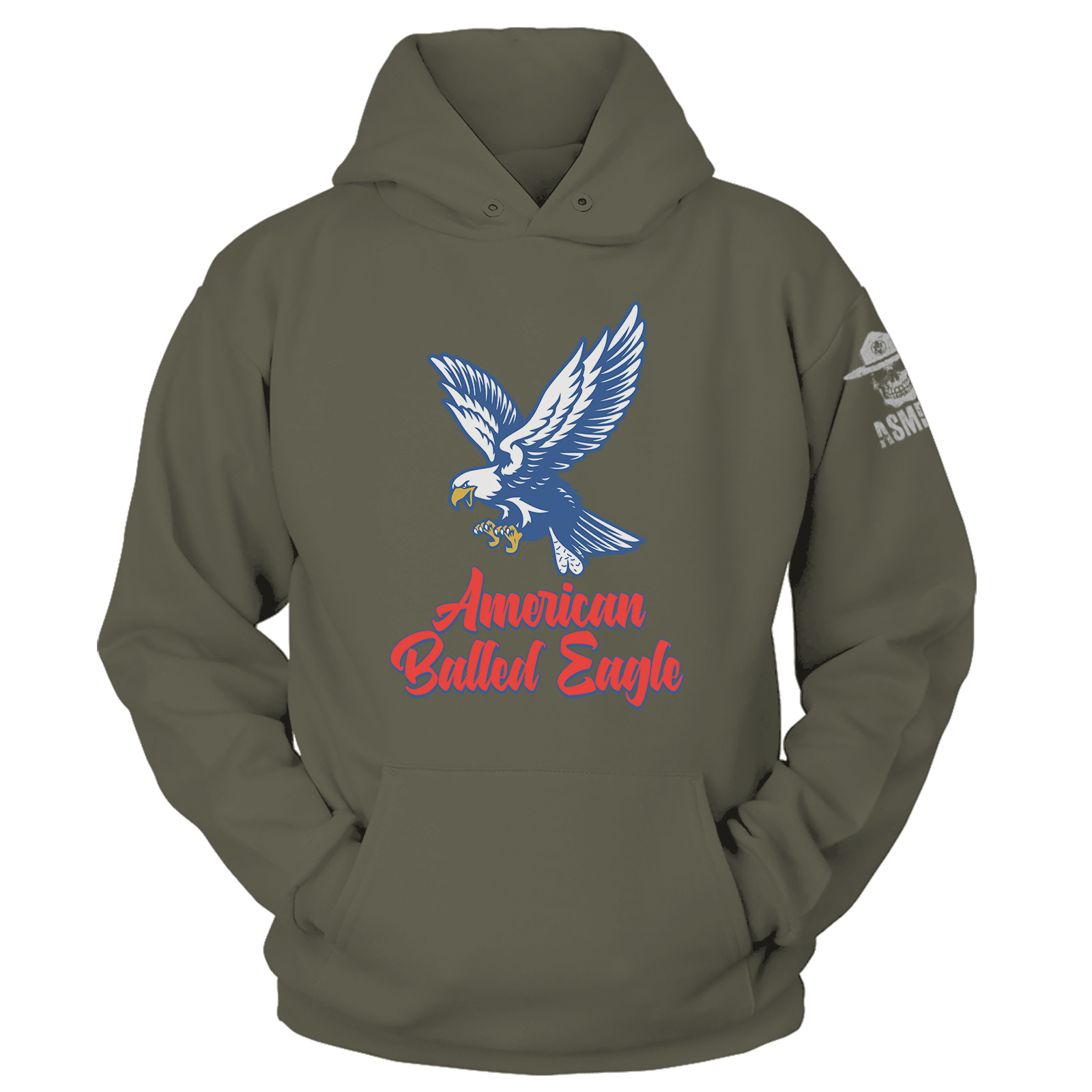 American Balled Eagle Hoodie