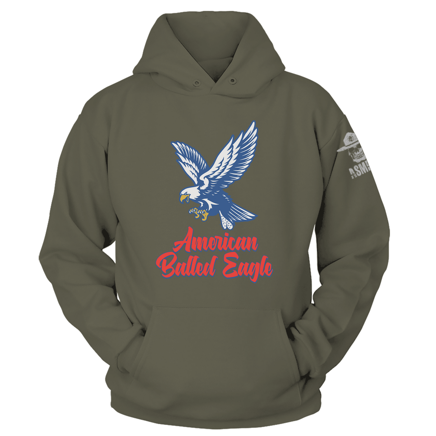 American Balled Eagle Hoodie