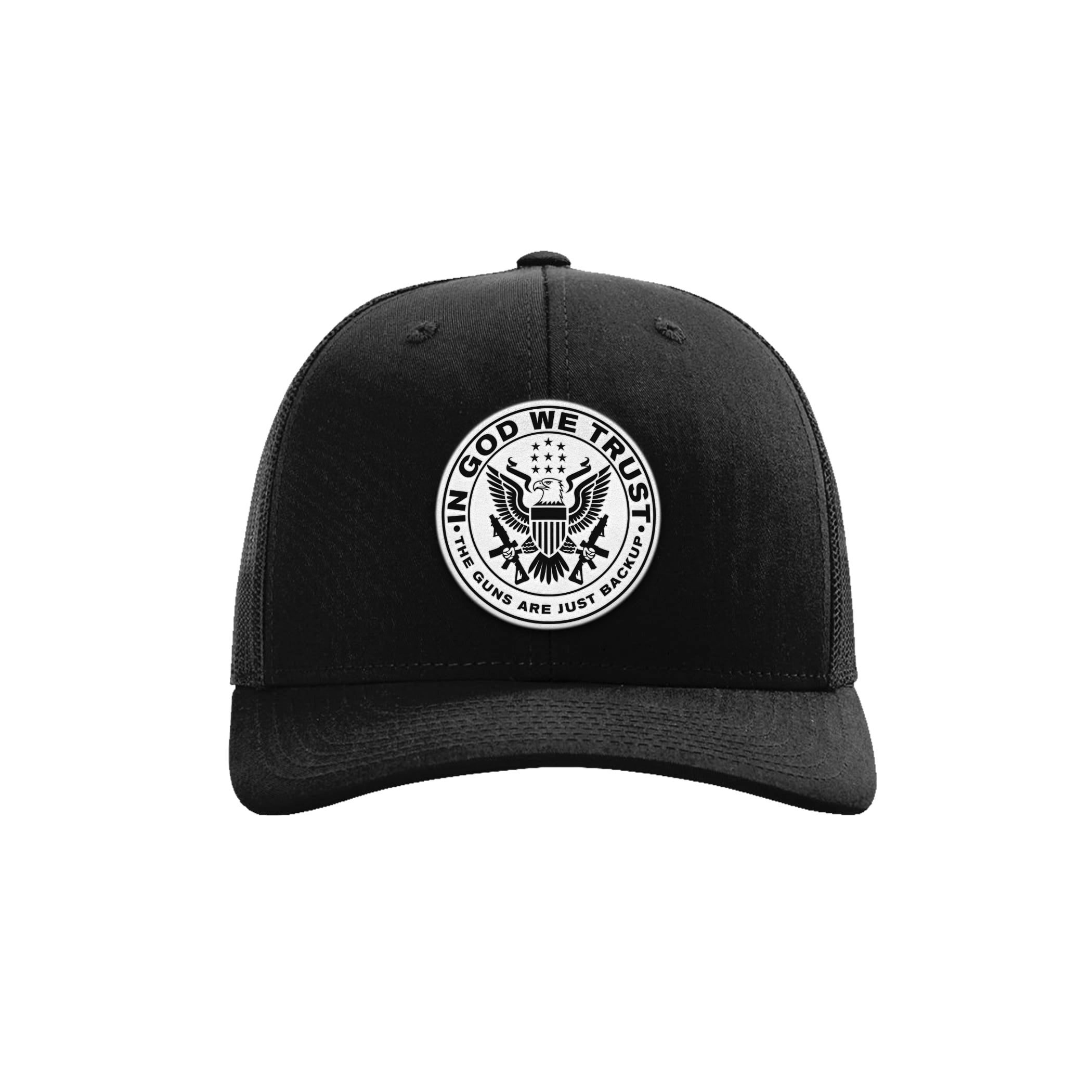 In God We Trust Patch Trucker Hat