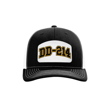 DD214 Patch Trucker Hat