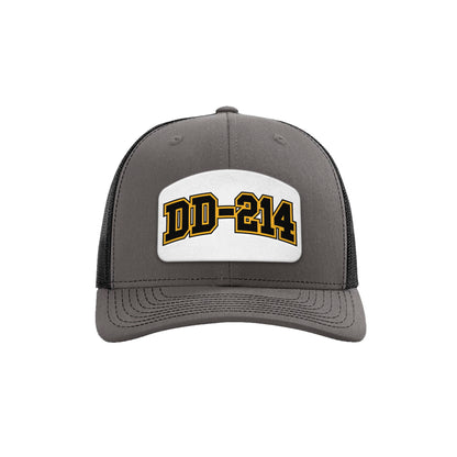 DD214 Patch Trucker Hat