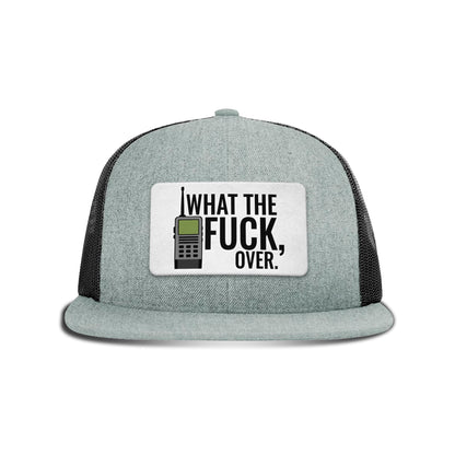 WTF Over Patch Flat Bill Hat