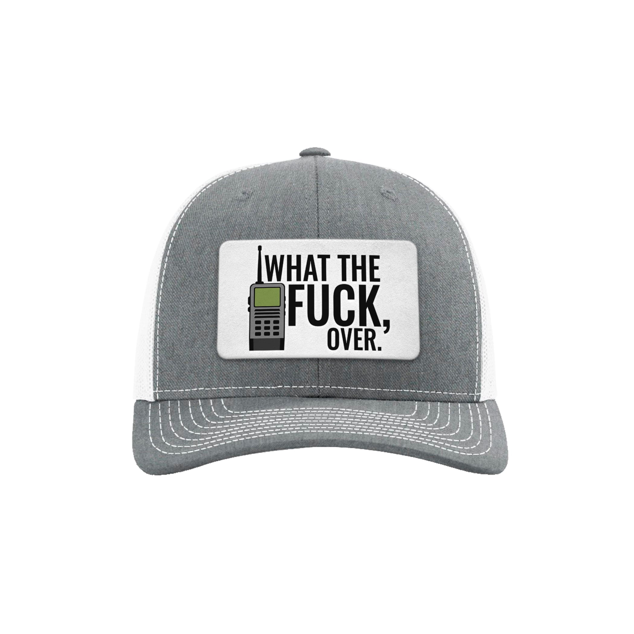WTF Over Patch Trucker Hat