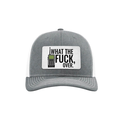 WTF Over Patch Trucker Hat