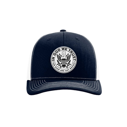 In God We Trust Patch Trucker Hat