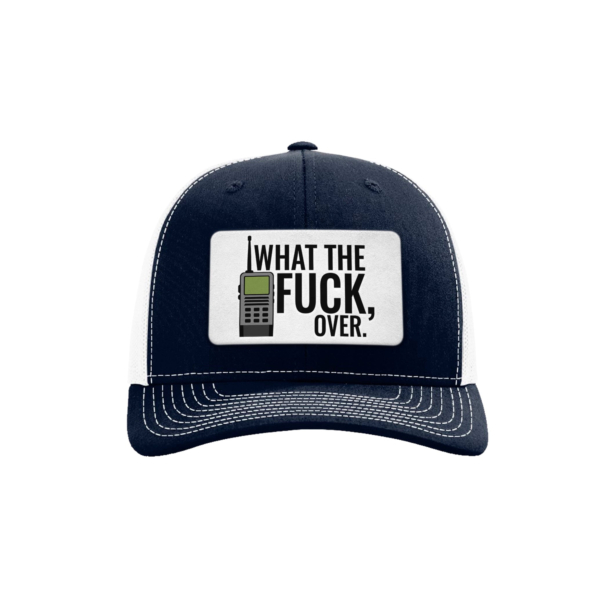 WTF Over Patch Trucker Hat