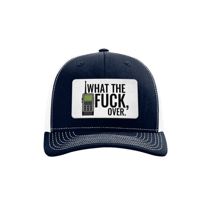 WTF Over Patch Trucker Hat