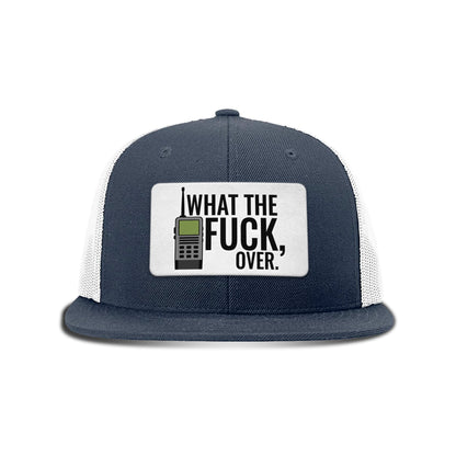 WTF Over Patch Flat Bill Hat