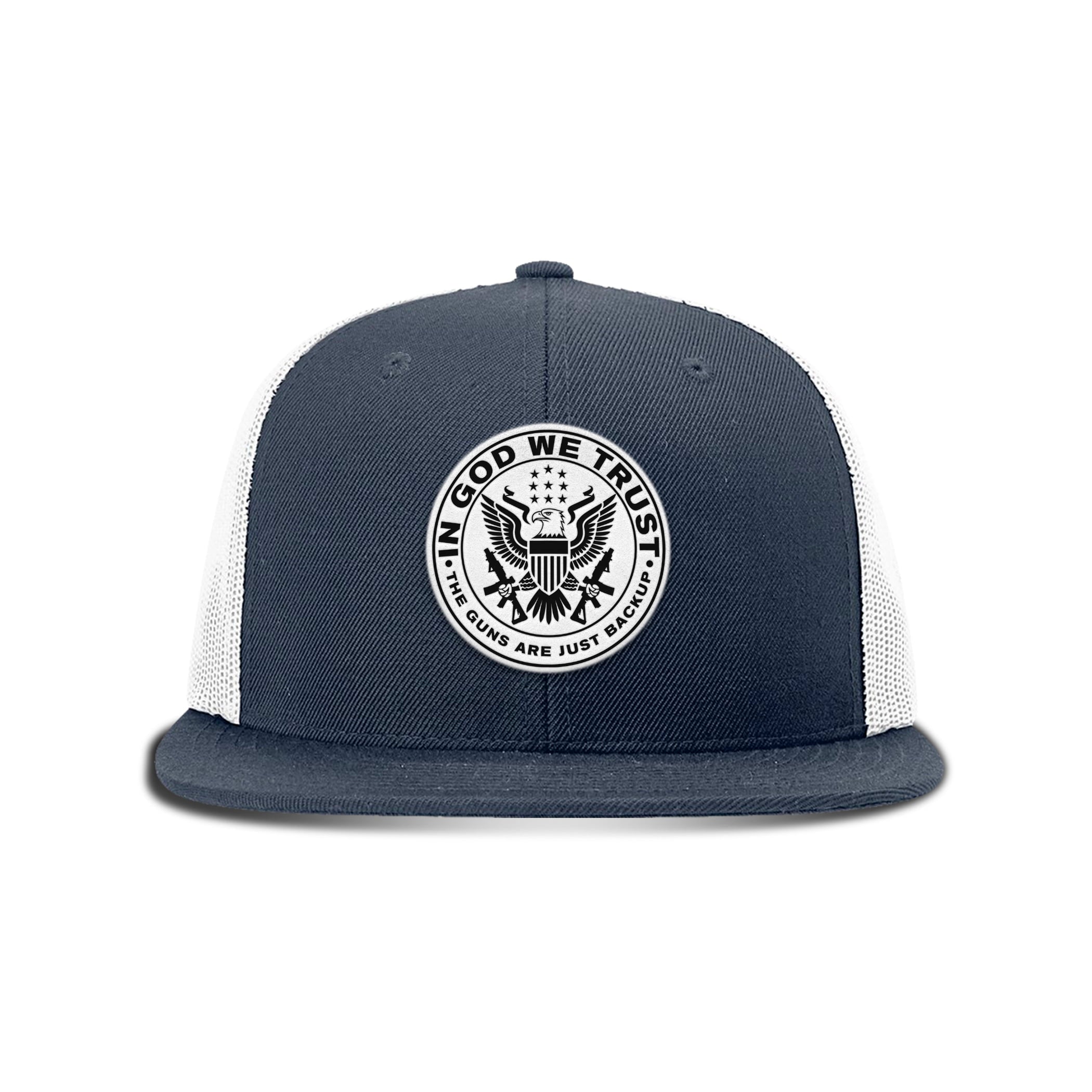 In God We Trust Patch Flat Bill Hat