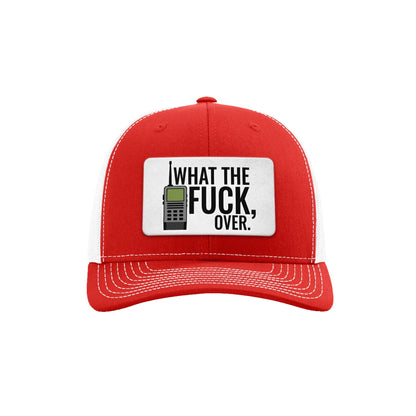 WTF Over Patch Trucker Hat