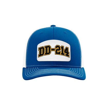 DD214 Patch Trucker Hat