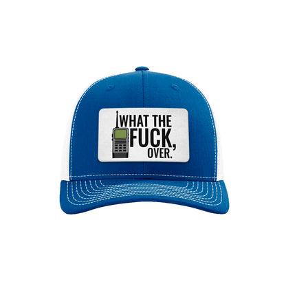 WTF Over Patch Trucker Hat