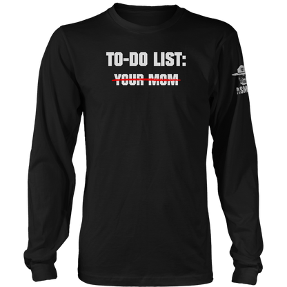 To Do List Long Sleeve