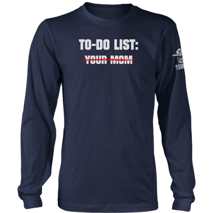 To Do List Long Sleeve