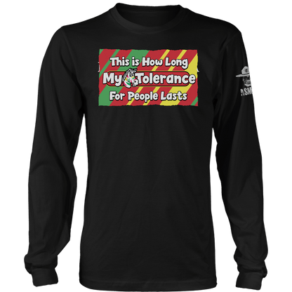 Tolerance For People Long Sleeve