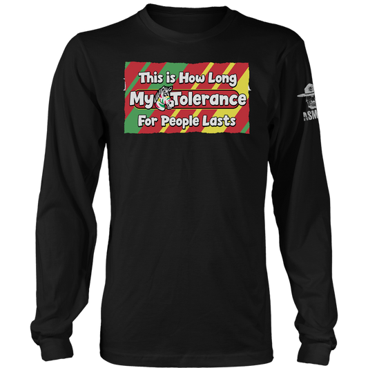 Tolerance For People Long Sleeve