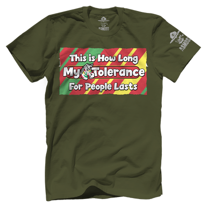Tolerance For People