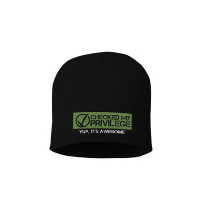 Checked My Privilege Beanie