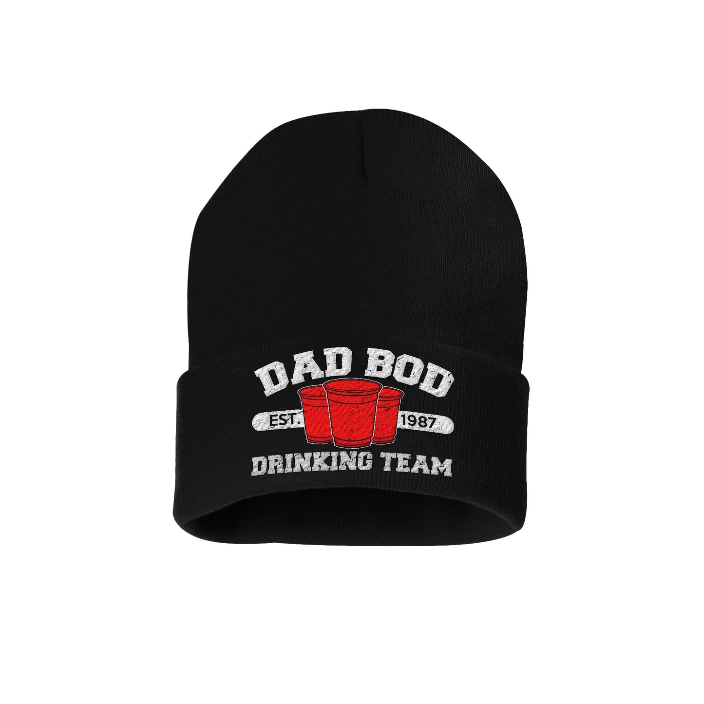 Dad Body Drinking Team Beanie