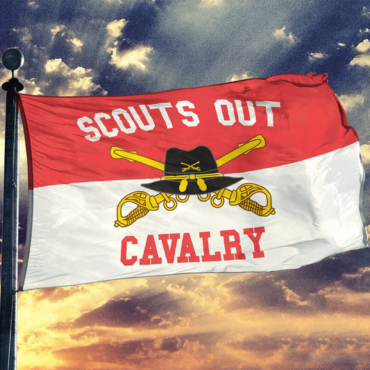 Cavalry Scouts Out - Flag