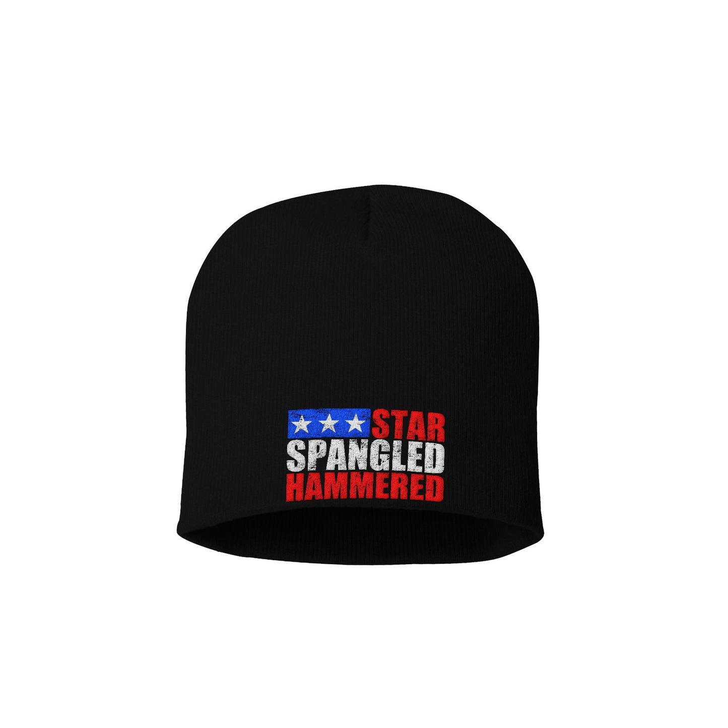 Star Spangled Hammered Beanie