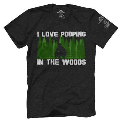Love Pooping In The Woods