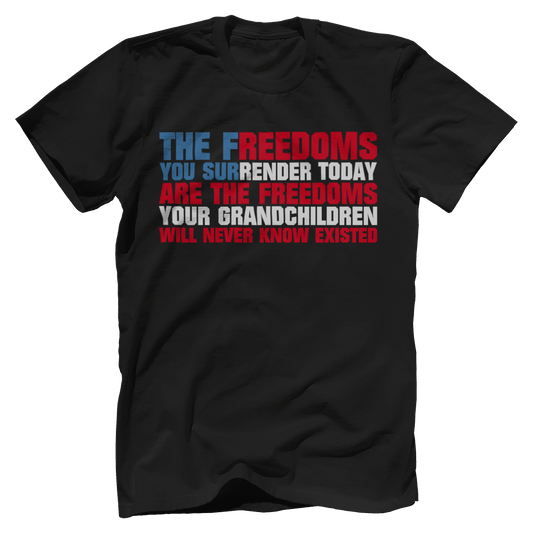 Freedoms Surrendered Today (Kids)