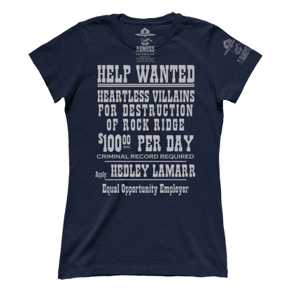 Help Wanted - Rock Ridge (Ladies)