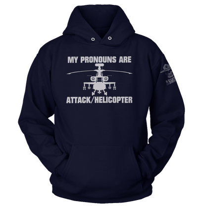 Pronouns are Attack/Helicopter