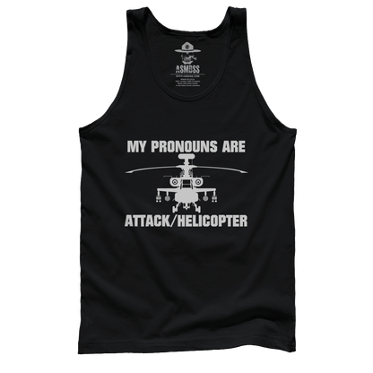 Pronouns are Attack/Helicopter