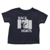 Back Hurts (Toddlers)