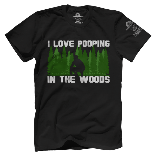 Love Pooping In The Woods