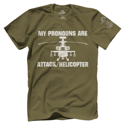 Pronouns are Attack/Helicopter
