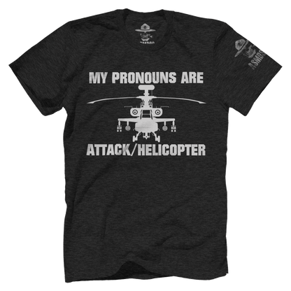 Pronouns are Attack/Helicopter