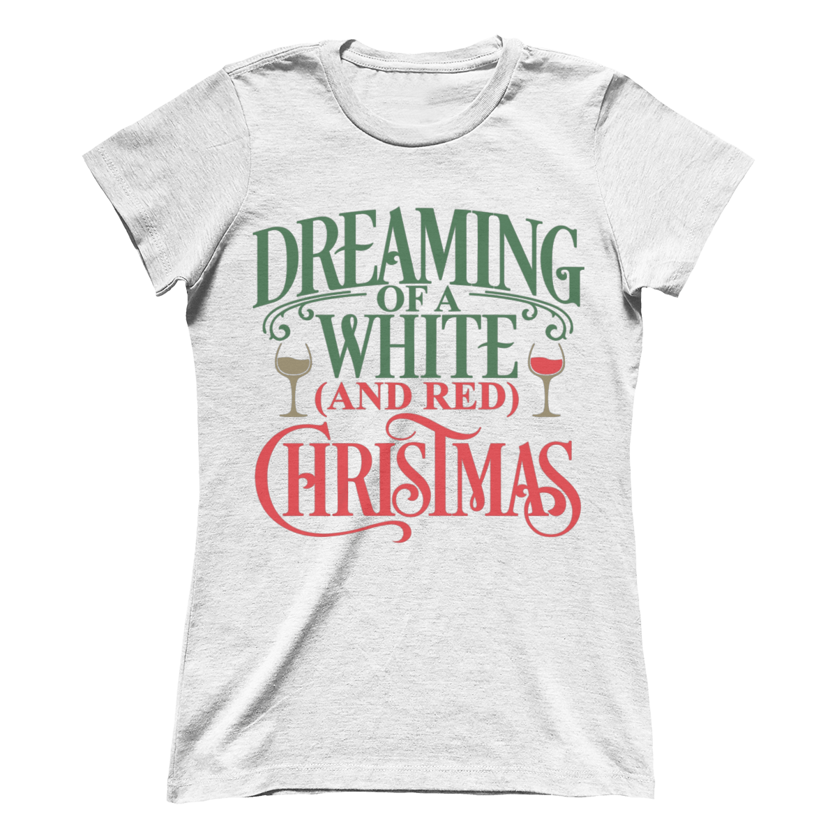 White & Red Christmas (Ladies)