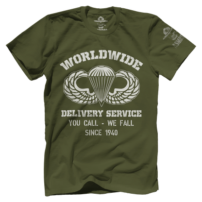 Paratrooper Worldwide Delivery Service