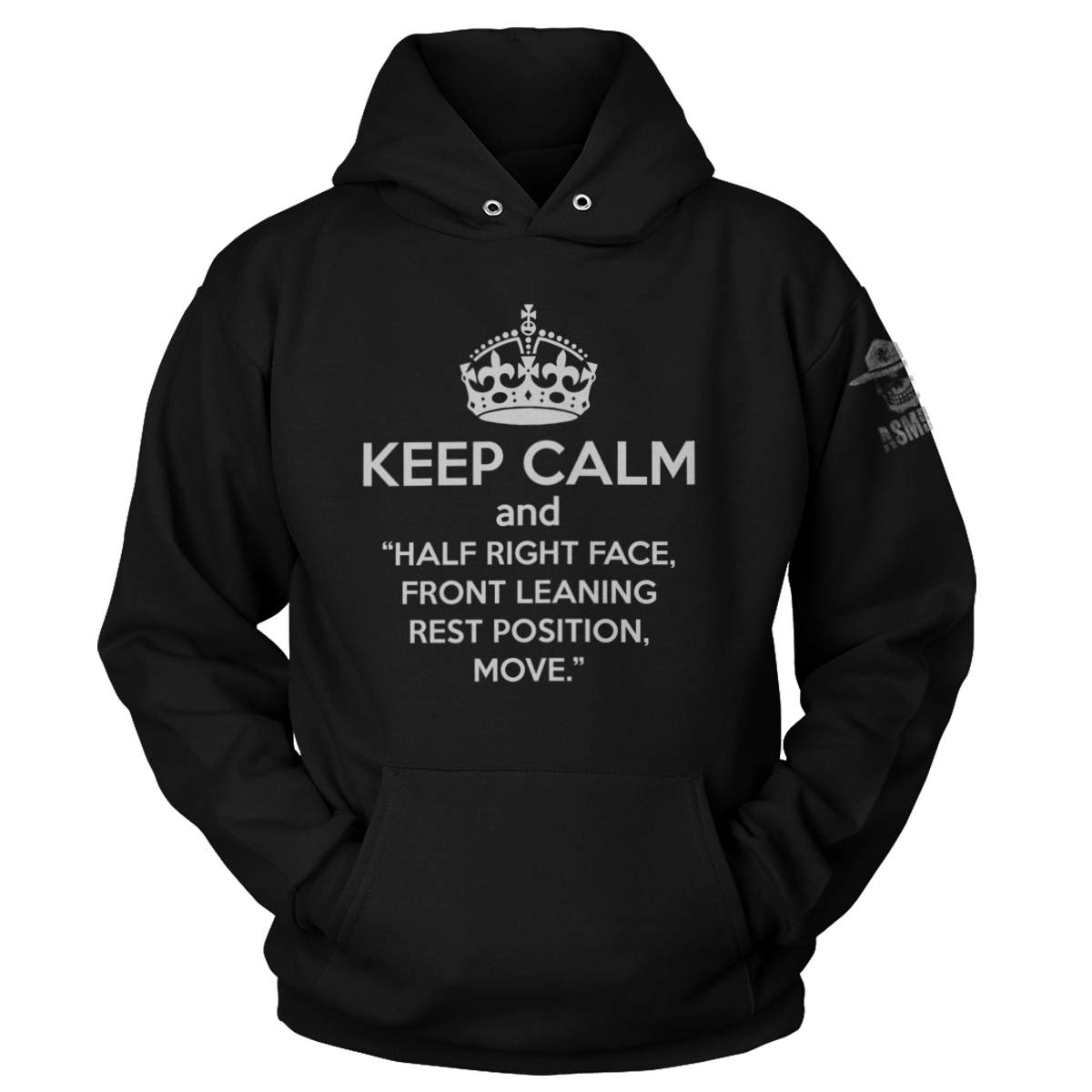 Keep Calm and Half Right Face