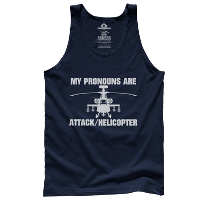 Pronouns are Attack/Helicopter