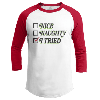 Naughty, Nice, I tried (Ladies)
